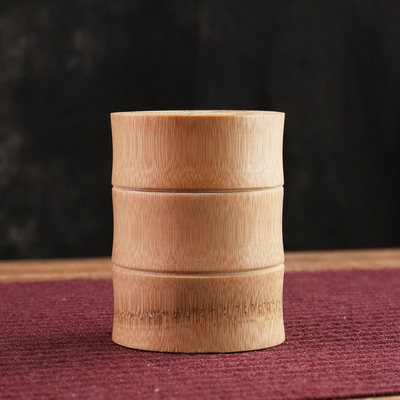 迷你竹子茶叶罐图片