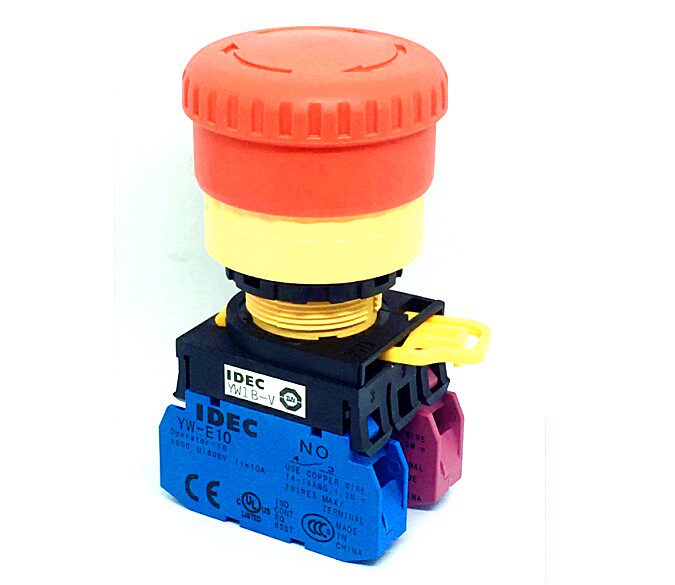 idec正品品和yw1bv4e01rv4e1103r急停按钮开关ywe01开关