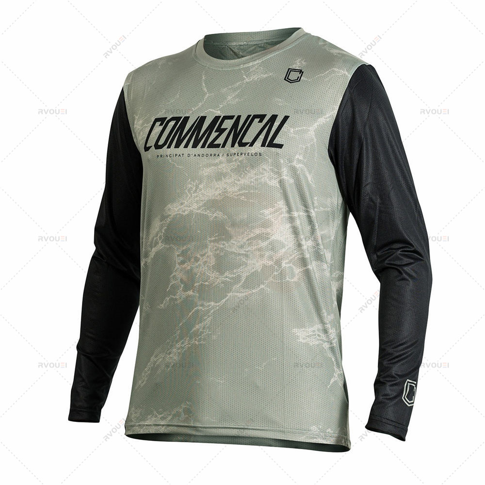 【新款 】Commencal 迷彩速降服速干衣骑行服山地车自行车越野摩