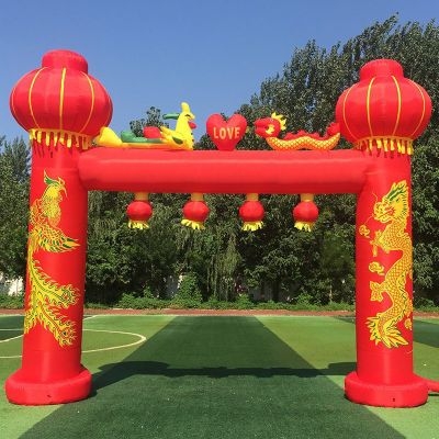 商业彩门开店幸福门商务造型民宿婚庆吹气拱门气模个性珠宝店会所