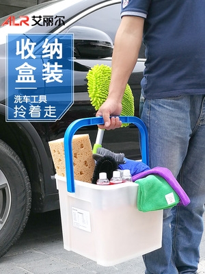 家用洗车工具全套洗车套装汽车长拖把刷用品洗车液泡沫擦车毛巾桶