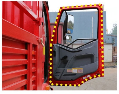 货车车门防水胶条图片