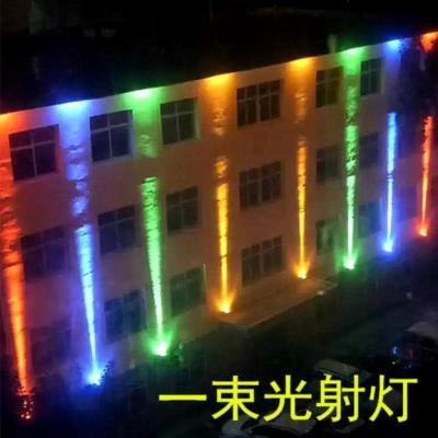 花坛一束光射灯光柱天台墙面亮化灯灯具线条灯聚光投光灯室内宾.