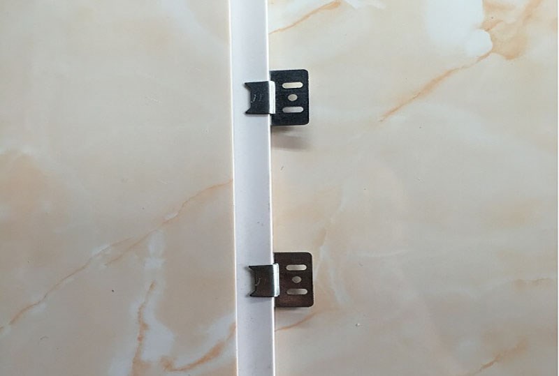 扣不锈钢护墙板纤维卡竹木扣pvc型板镀锌扣件集成通用木吊顶墙板