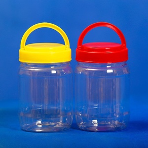 5l方形塑胶瓶透明塑料罐图片