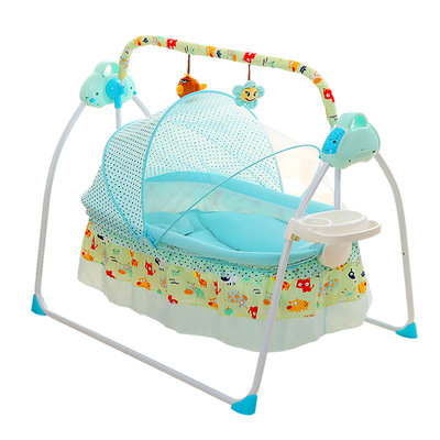 孩子家婴儿摇篮床电动摇床安抚新生睡篮哄娃神器宝宝小摇床摇摇床