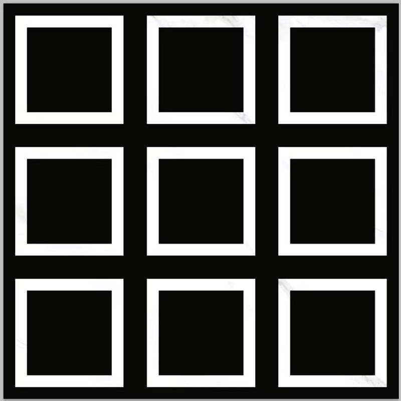 特价黑白花砖_定制北欧黑白拼花砖地砖客厅走廊大厅瓷砖800釉面砖金刚