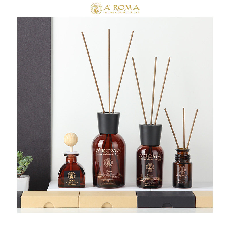 韩国原装进口aroma爱罗马无火香薰精油熏香车载香氛持久房间香水