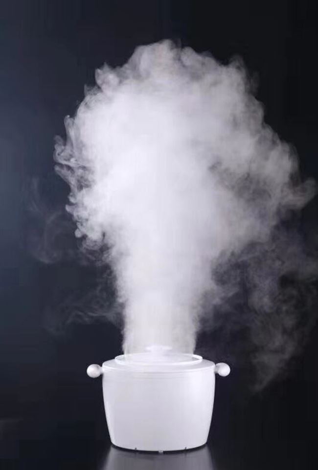 油烟机演示锅烟雾锅雾化锅蒸汽水雾锅集成灶商用发烟锅起雾发生器