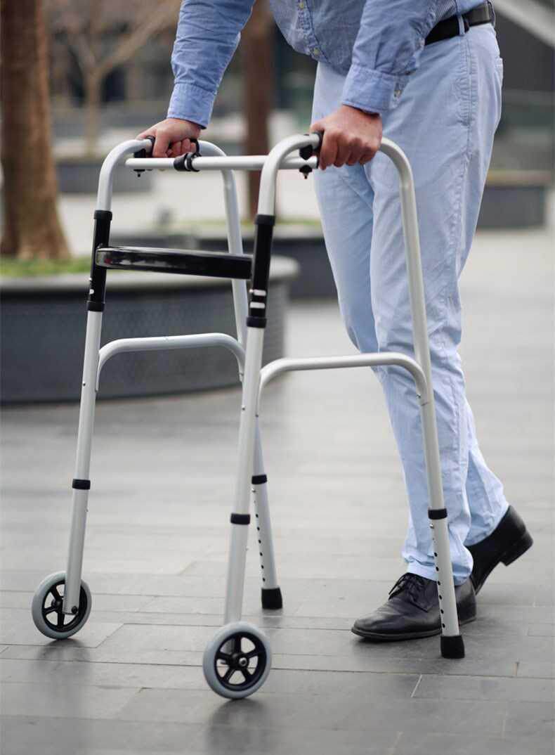 带行坐椅走走老年人器车老人助老手扶轮带代步购物车