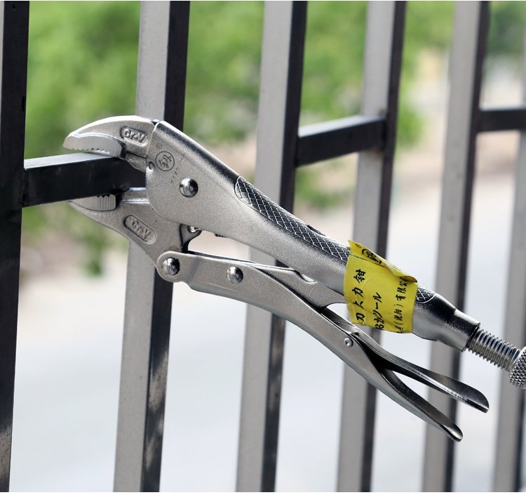 紧口手进福德工f动业级夹国力子万用大钳钳日日冈装夹本钳原本压