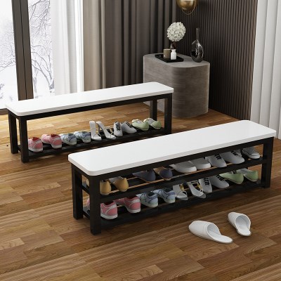 鞋店试鞋凳创意图片