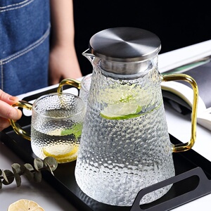 特大号水壶玻璃凉水杯图片