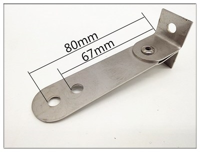 商用四门冰柜锁双门六门冰箱锁片锁扣食堂餐厅厨房柜锁冰柜配件