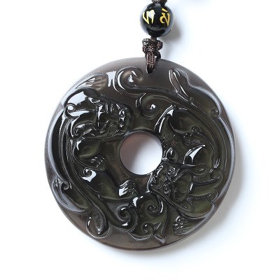 鸳鸯扣姻缘桃花开运龙凤随身呈祥证书属性吉祥物礼品运程摆件比翼增情