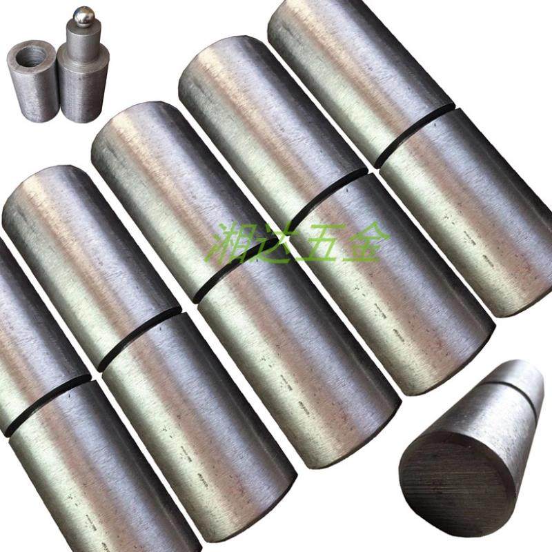 一折旋转轴_天地轴大门合页焊接门轴圆柱合页石材暗门圆柱铁铰链消防