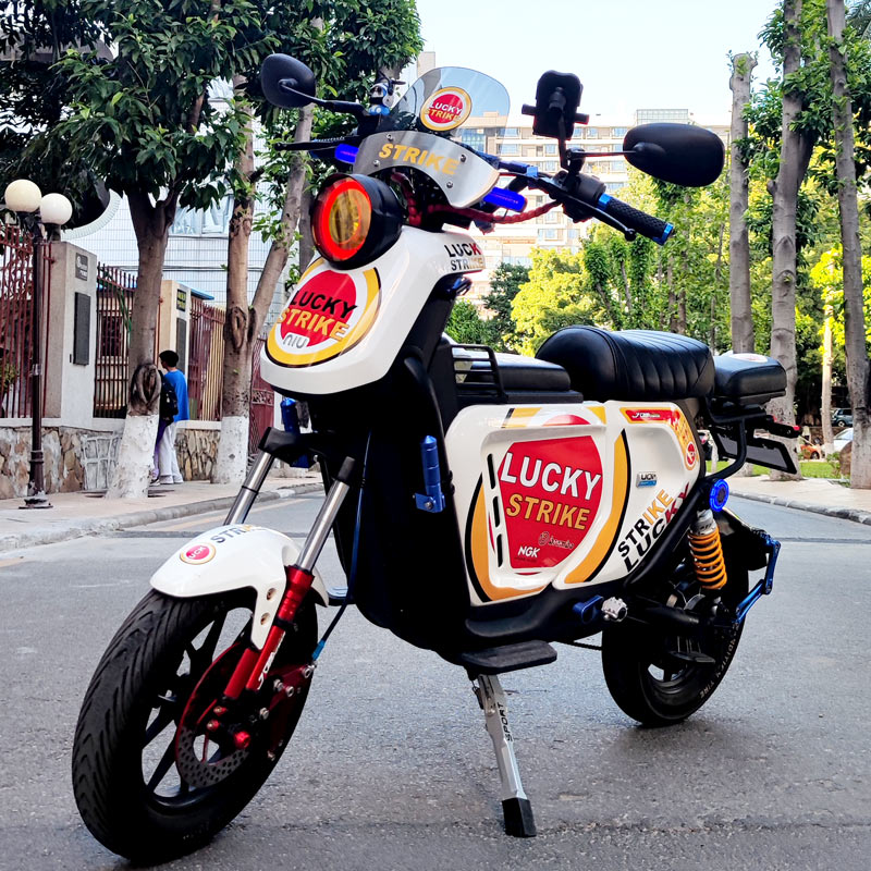 小牛电动车uqi u b十b车贴膜拉花全车身贴纸改装u饰件个性动漫配