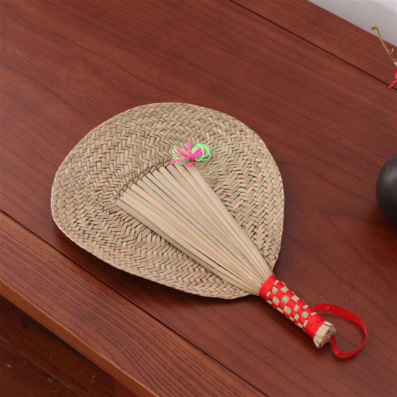 高端草编织扇老蒲扇小扇子夏季扇风家用手摇o婴儿宝宝子式大蒲奢