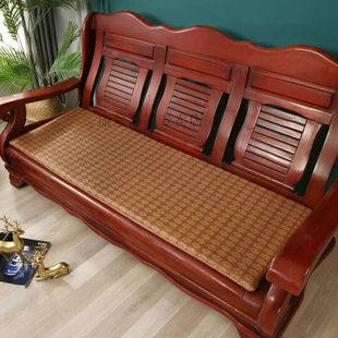 红木沙发垫坐垫高档防滑新中式红木实木沙发坐垫夏季凉席垫椅垫中