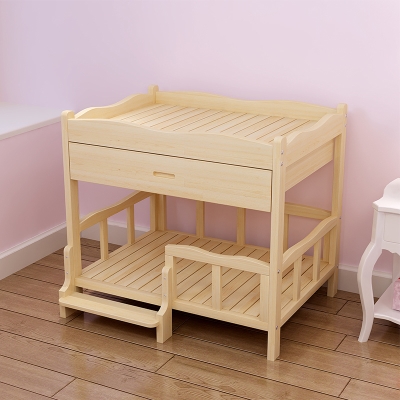 宠物狗床实木公主图片