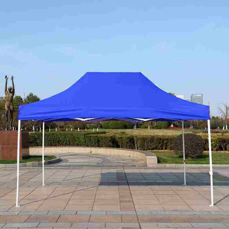 加粗户外帐篷四脚棚子大伞摆摊用伸缩遮阳雨棚车棚折叠防雨蓬四角