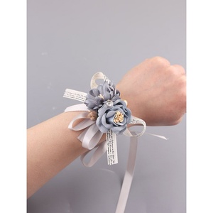 新娘丝带手链图片