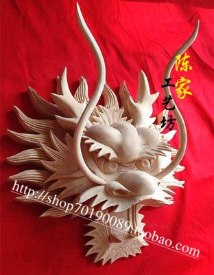 东阳木雕龙头图片
