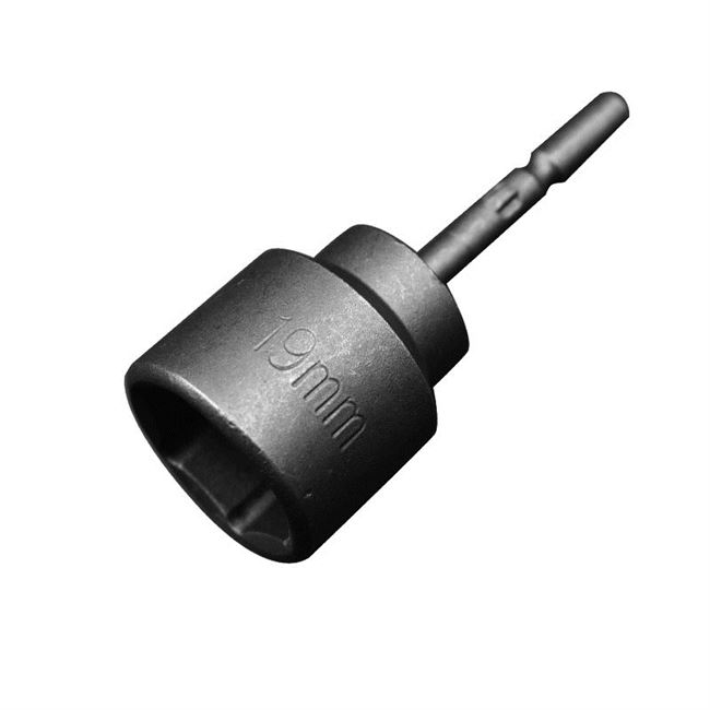 801电动起子外六角螺母电钻电批套筒头内六角扳手工具大小3到19