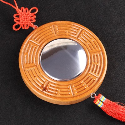 桃木八卦镜价格