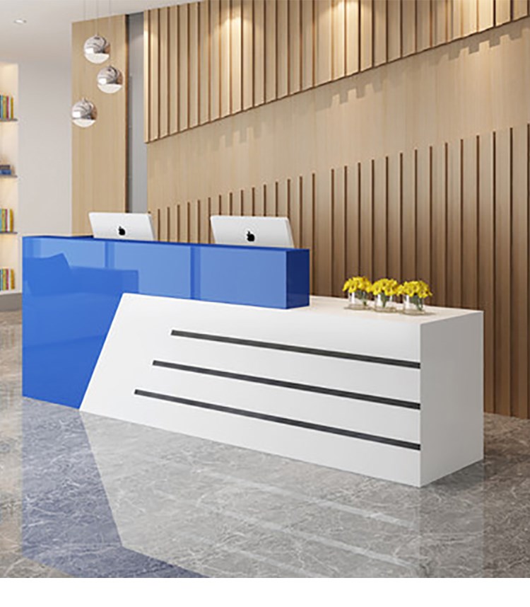 收银l台柜台前台接待台现代简约大气服装店美容院公司吧台桌前台