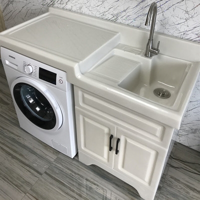 人造石洗衣柜玉石图片