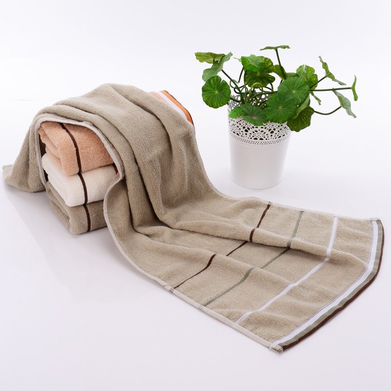 洗澡新款乳白色肉桂粉冲凉速干加长一米长的大毛巾瑜伽方巾 - 玛利亚