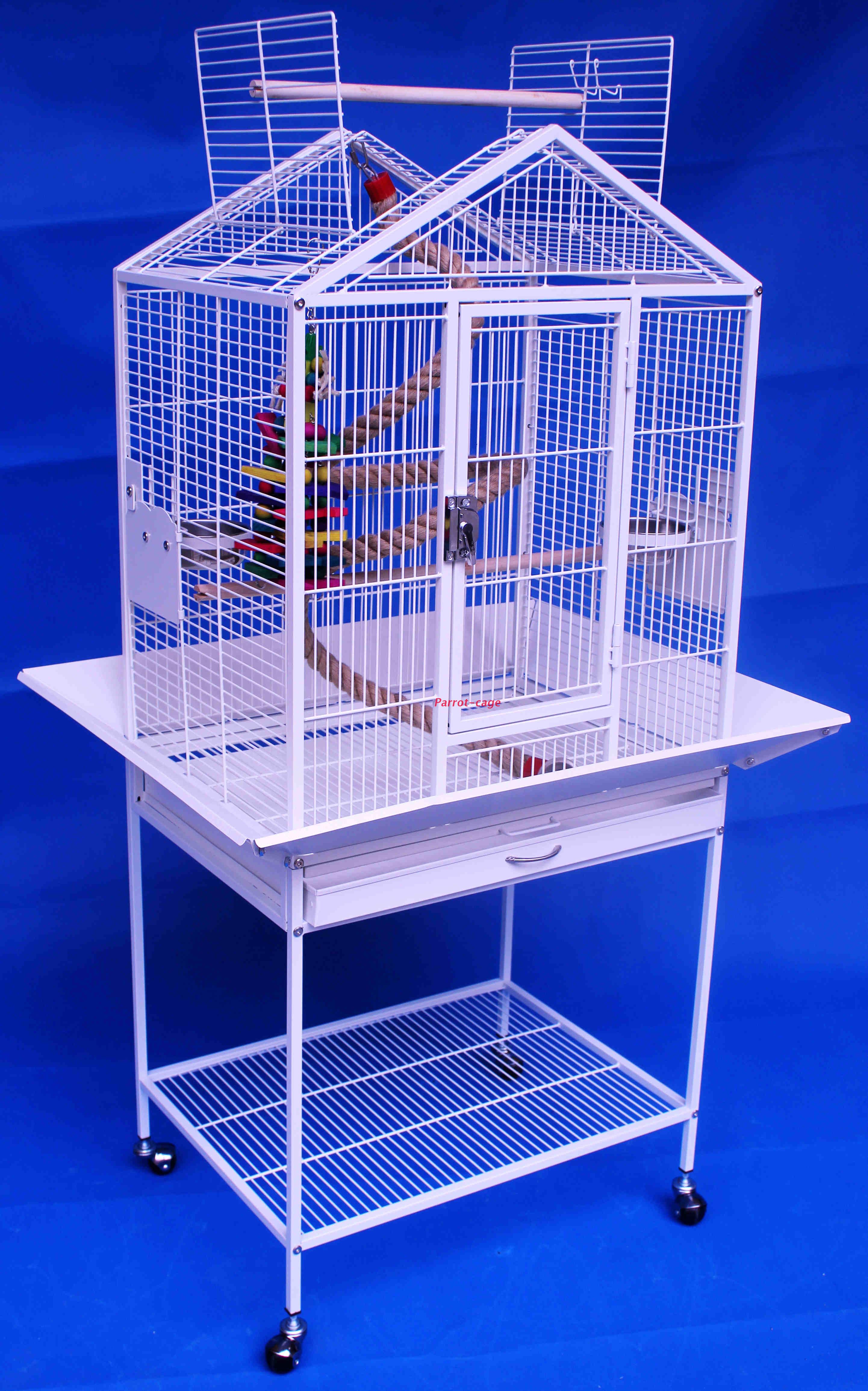 鸟笼鹦鹉笼子豪华超大型群鸟大号开顶别墅式繁殖鸟笼