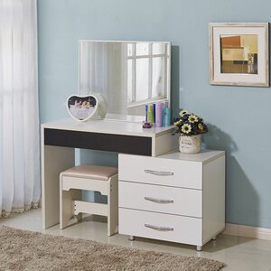 免漆板梳妆台图片