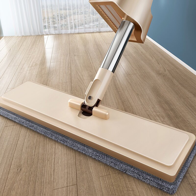 拖木地板的拖把家用