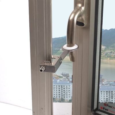 新品家用免钻孔外开窗锁平开窗锁儿童防护窗锁门窗锁窗户限位器