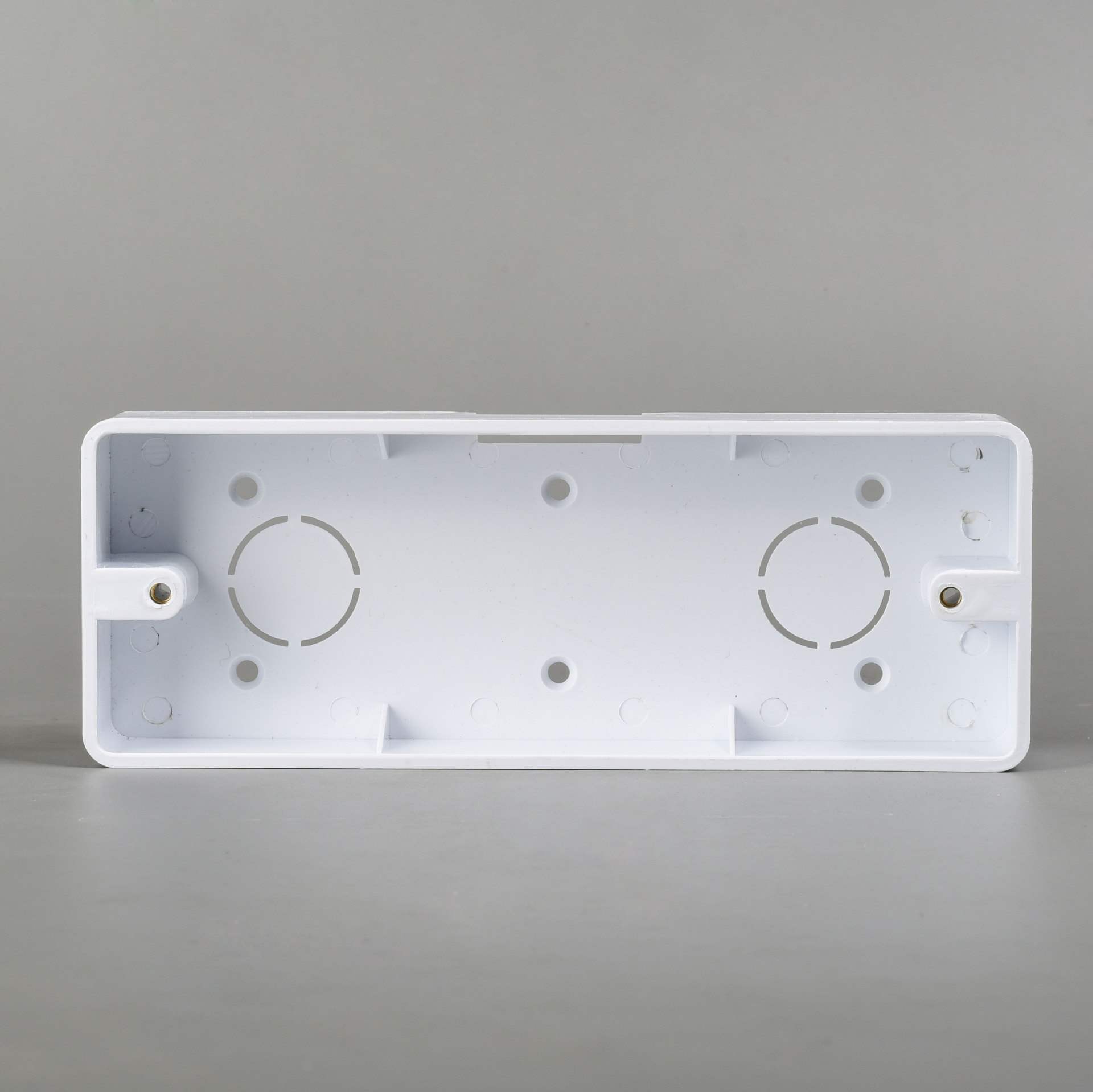 118型明装底盒接线盒通用型二位三位四位墙壁插座底盒下线盒底座