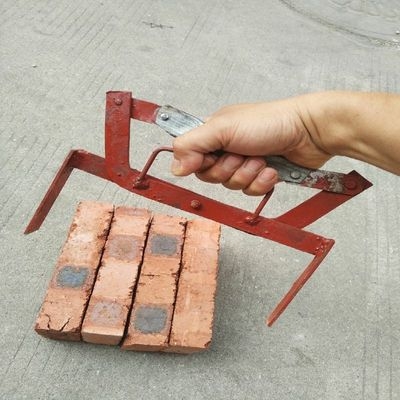 砖夹砖钳砖具砖头钳子砖夹子红砖4块多孔砖夹方孔砖夹搬砖夹子