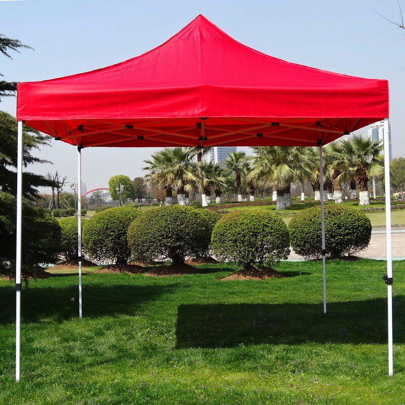 22盈佰客大号户外遮阳伞棚折叠四角伞四方伞雨棚广d告伞雨棚摆摊