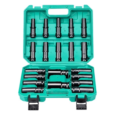 福沪豪电动扳手套筒套装加长六角套筒扳手风炮套筒工具1/2大飞套