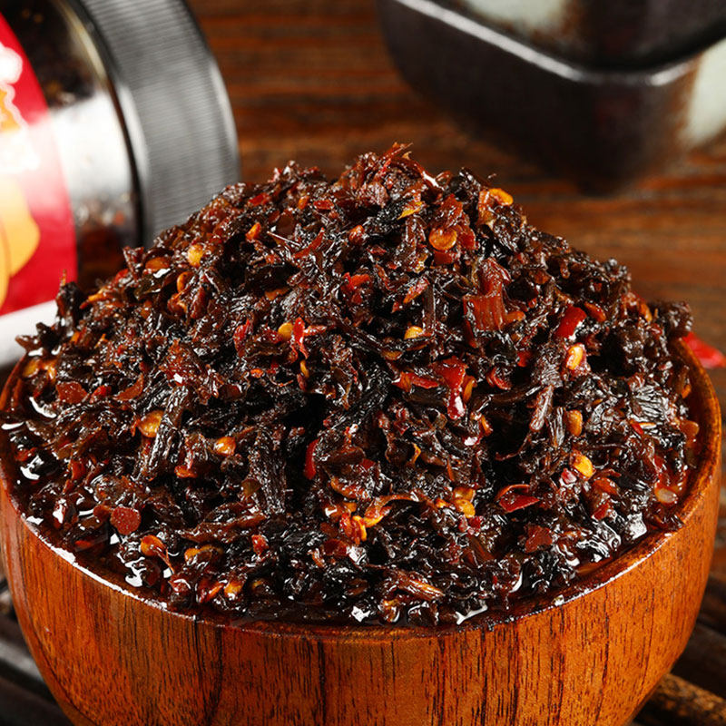 香辣梅干菜酱下饭菜280g即食瓶装湖南特产外婆菜开味咸菜拌饭梅菜