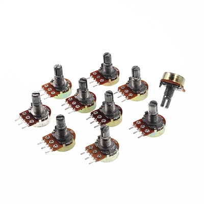 电位器10k/柄5k1m/只10/2kb1k50k500k100k单联//长/15mm/20k