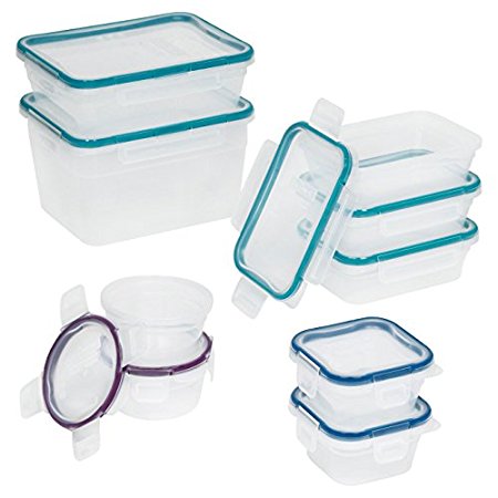 Snapware 18-Piece Total Solution Food Storage Set,  Plastic