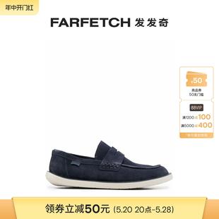 Camper男士Wagon 绒面皮乐福鞋 FARFETCH发发奇