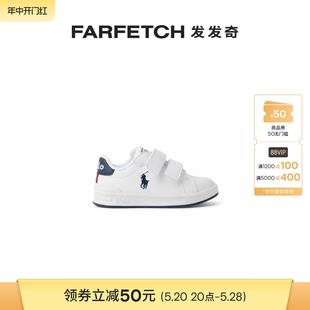 Polo Ralph Lauren童装Polo Pony 魔术贴运动鞋FARFETCH发发奇