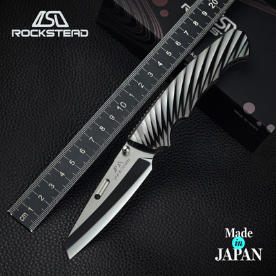 日本进口rockstead花田洋ryo良zdp189高端手工镜面便携折叠刀收藏