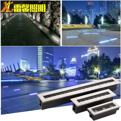 地埋灯led长方形条形线型户外防水地灯室外广场投射灯嵌入式地.