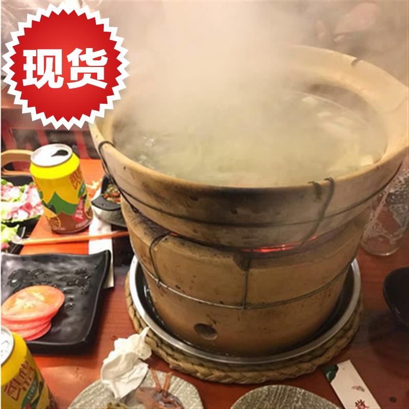 木炭火锅小泥炉港式打边炉涮烧碳炉价格/优惠_券后63.5元包邮