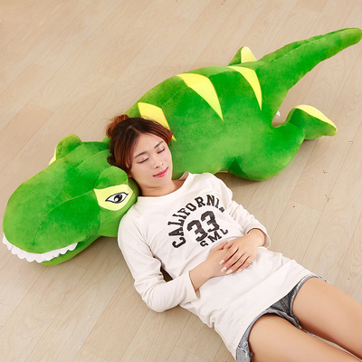 可爱恐龙男朋友抱枕长条枕头靠枕床头靠垫大靠背陪你睡觉床上沙