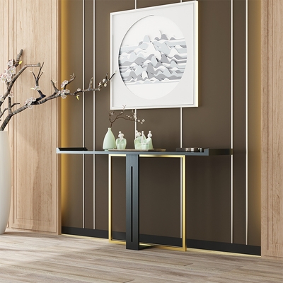 新中式神台实木玄关桌靠墙条案入户玄关台沙发后背窄桌玄关柜供桌